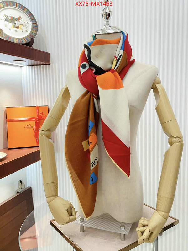 Scarf-Hermes shop the best high quality ID: MX1463 $: 75USD