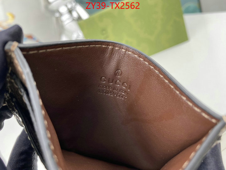 Gucci Bags(4A)-Wallet- store ID: TX2562 $: 39USD,