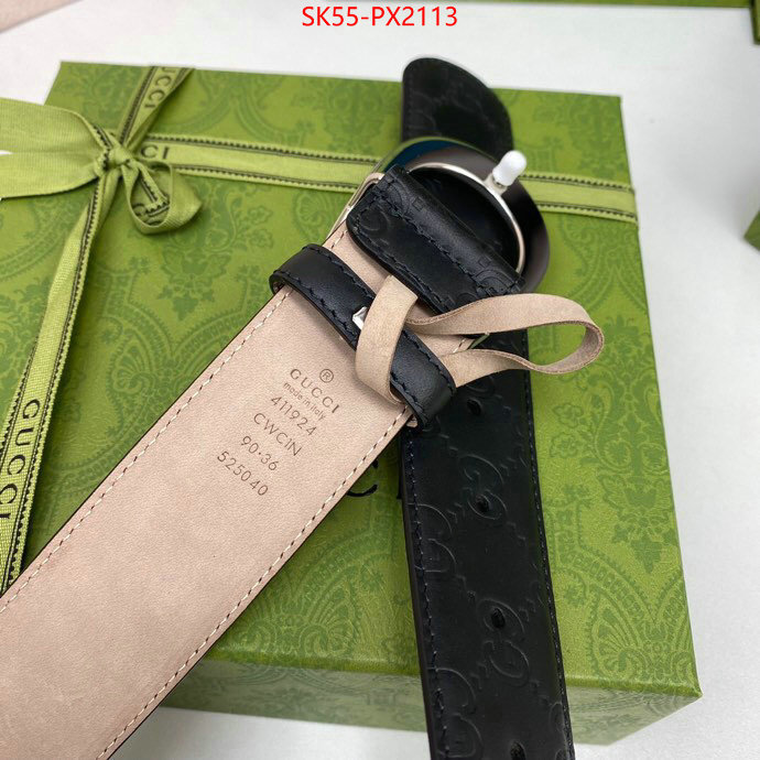 Belts-Gucci website to buy replica ID: PX2113 $: 55USD