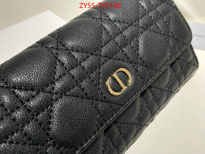 Dior Bags(4A)-Wallet- 7 star replica ID: TX1188 $: 55USD,