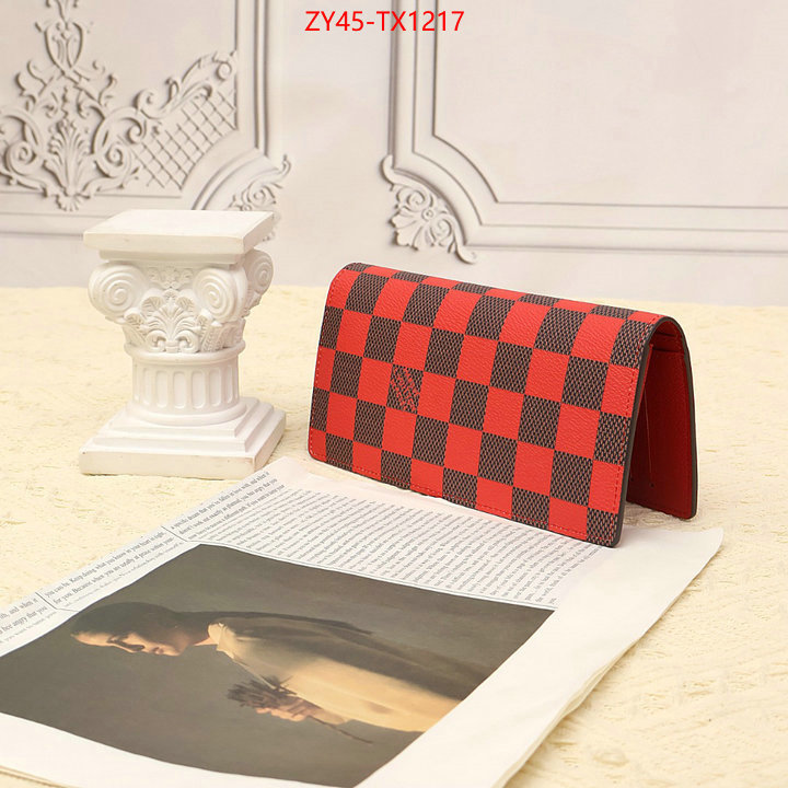 LV Bags(4A)-Wallet replica aaaaa designer ID: TX1217 $: 45USD,