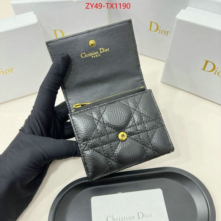 Dior Bags(4A)-Wallet- online from china designer ID: TX1190 $: 49USD,