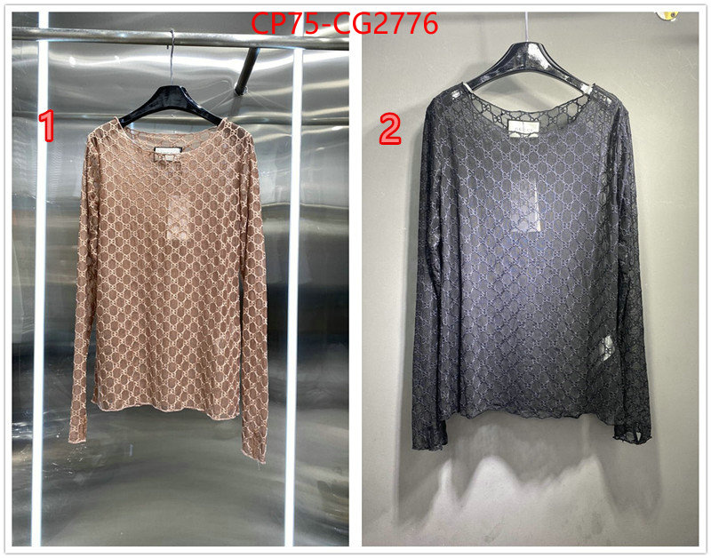 Clothing-Gucci what's best ID: CG2776 $: 75USD