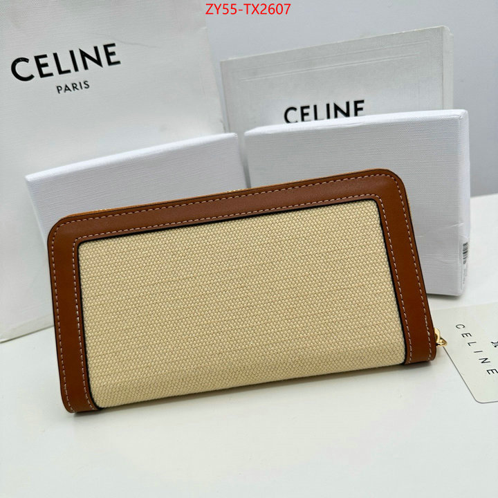 CELINE Bags(4A)-Wallet what is a 1:1 replica ID: TX2607 $: 55USD,