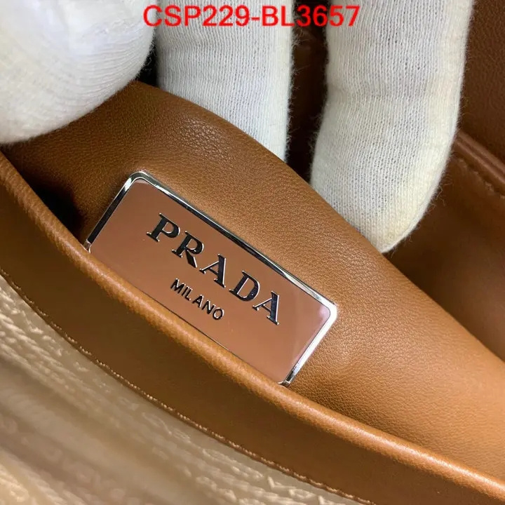 Prada Bags (TOP)-Diagonal- best fake ID: BL3657 $: 229USD,