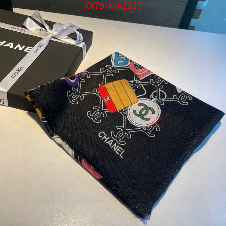 Scarf-Chanel how to buy replica shop ID: MX2939 $: 79USD