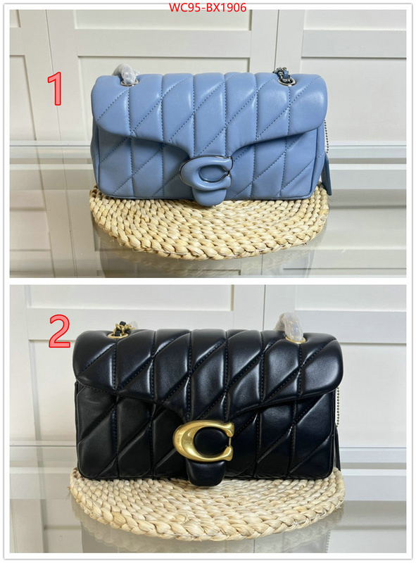 Coach Bags(4A)-Diagonal cheap replica designer ID: BX1906 $: 95USD,