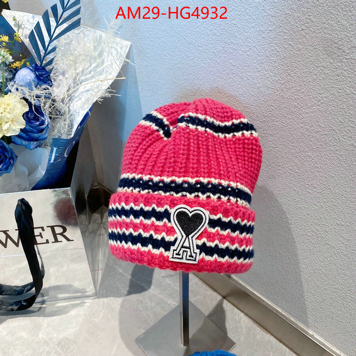 Clothing-AMI brand designer replica ID: HG4932 $: 29USD