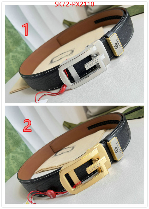 Belts-Gucci top sale ID: PX2110 $: 72USD