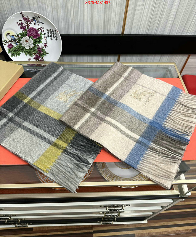 Scarf-Burberry cheap replica designer ID: MX1497 $: 79USD