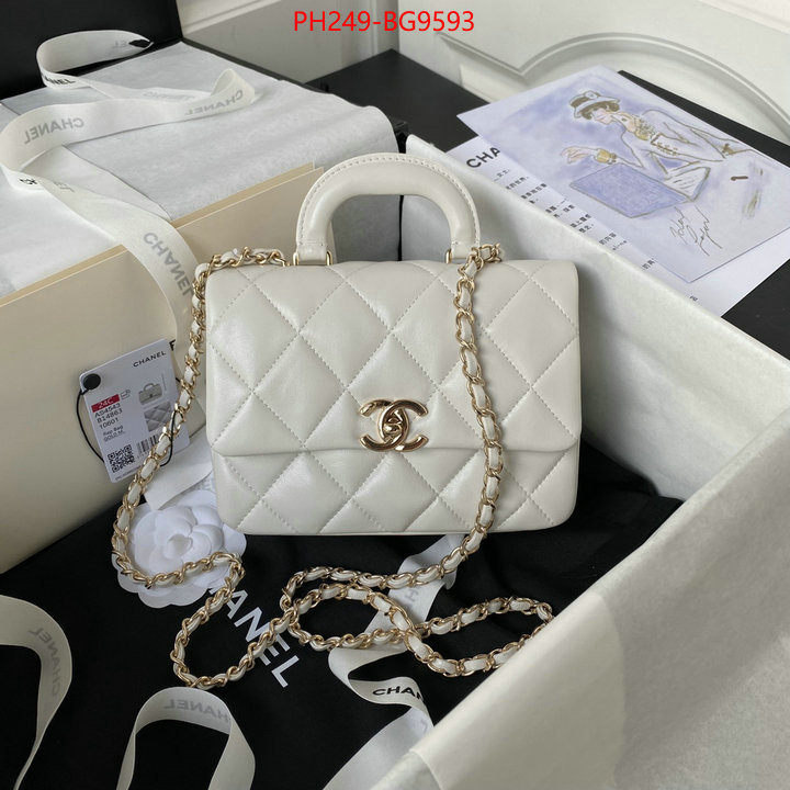 Chanel Bags(TOP)-Diagonal- aaaaa class replica ID: BG9593 $: 249USD