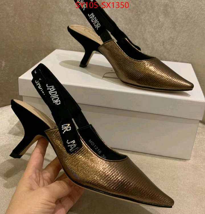 Women Shoes-Dior best knockoff ID: SX1350 $: 105USD