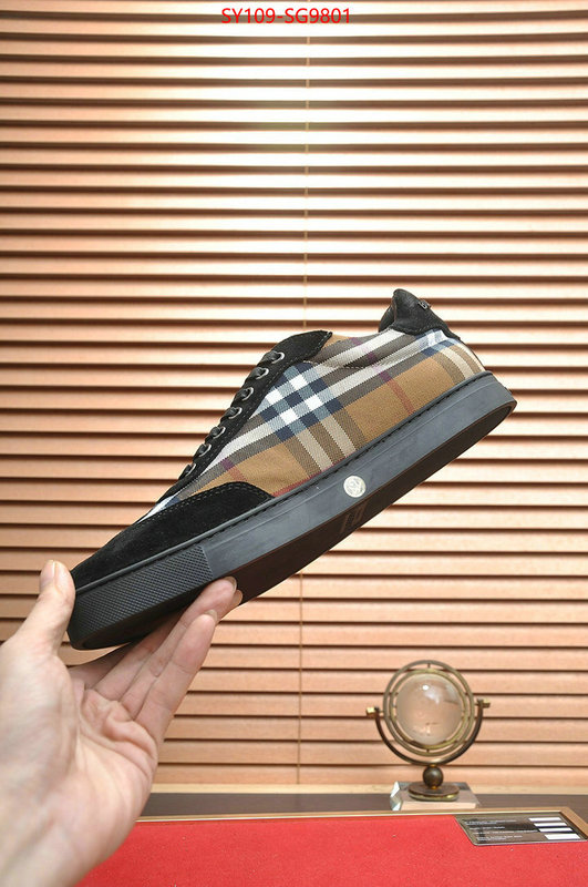 Men Shoes-Burberry top quality replica ID: SG9801 $: 109USD