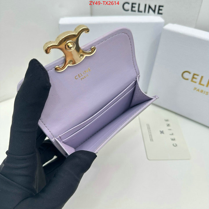 CELINE Bags(4A)-Wallet top fake designer ID: TX2614 $: 49USD,