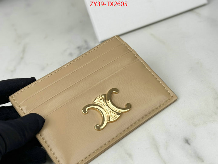 CELINE Bags(4A)-Wallet high quality happy copy ID: TX2605 $: 39USD,