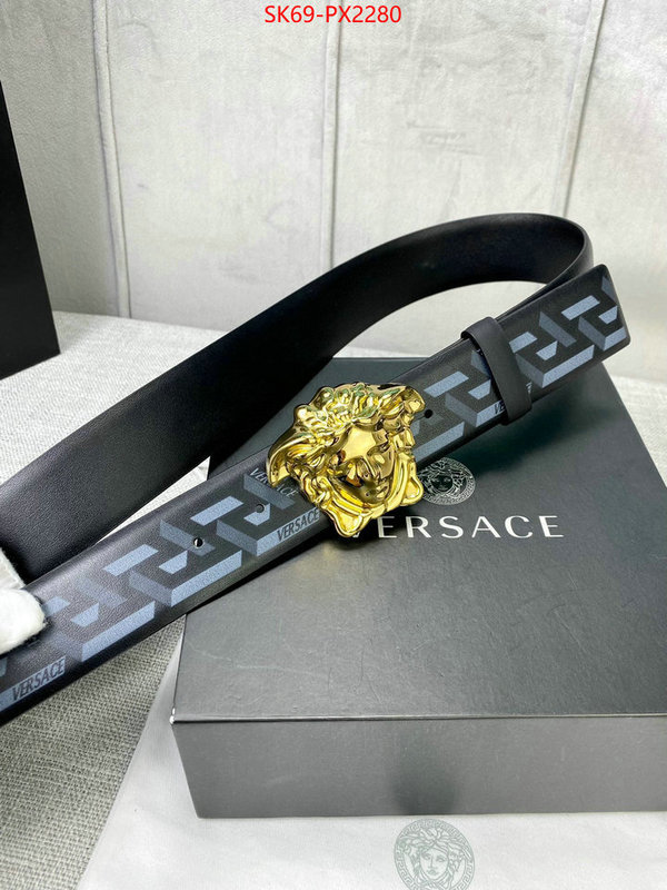 Belts-Versace luxury fashion replica designers ID: PX2280 $: 69USD