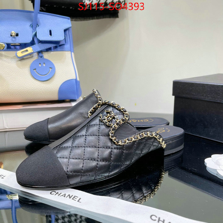 Women Shoes-Chanel high quality designer replica ID: SO4393 $: 115USD