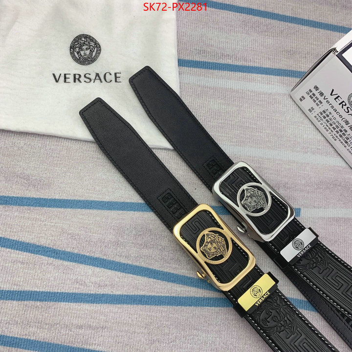 Belts-Versace best fake ID: PX2281 $: 72USD