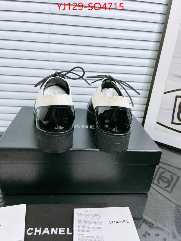 Women Shoes-Chanel aaaaa+ quality replica ID: SO4715 $: 129USD