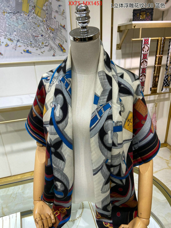 Scarf-LV customize best quality replica ID: MX1453 $: 75USD