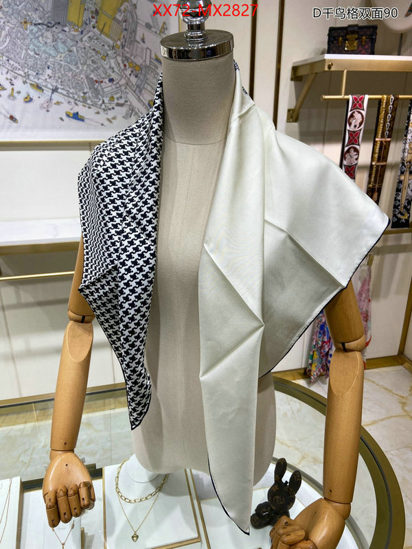 Scarf-Dior replcia cheap from china ID: MX2827 $: 72USD