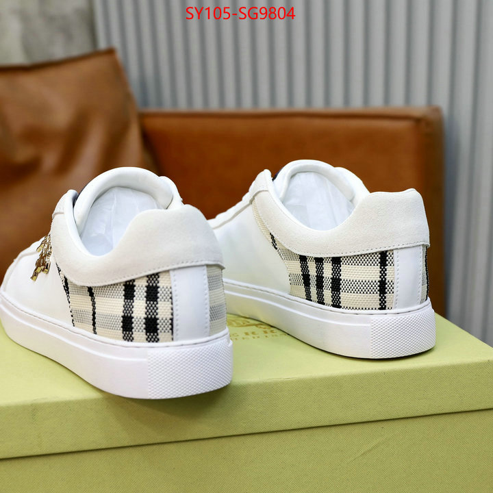 Men Shoes-Burberry quality aaaaa replica ID: SG9804 $: 105USD