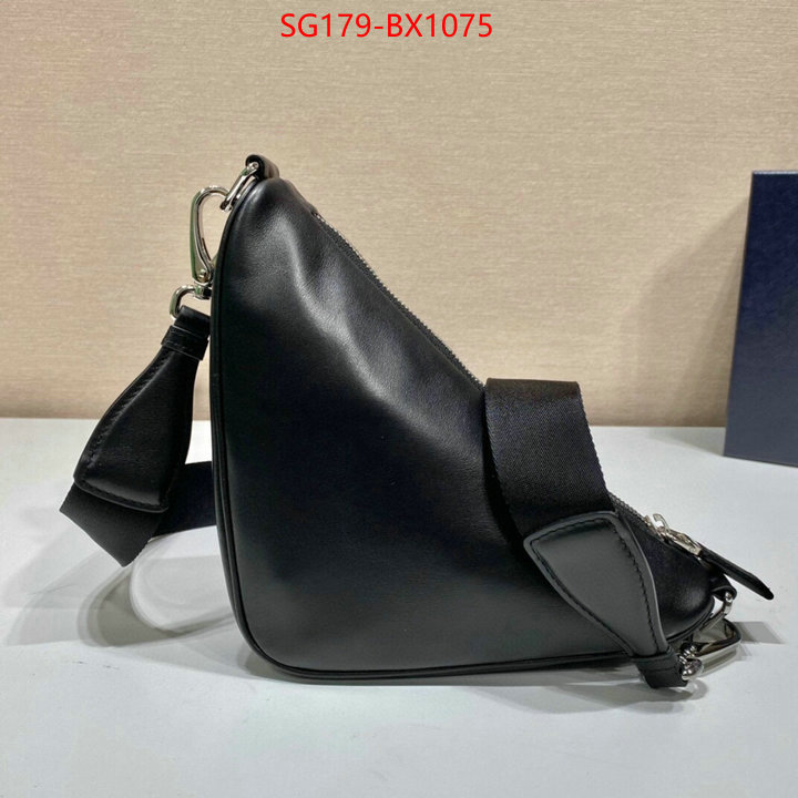 Prada Bags (TOP)-Triangle the online shopping ID: BX1075 $: 179USD,