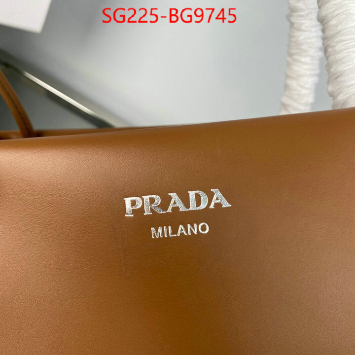 Prada Bags (TOP)-Handbag- replica aaaaa+ designer ID: BG9745 $: 225USD,