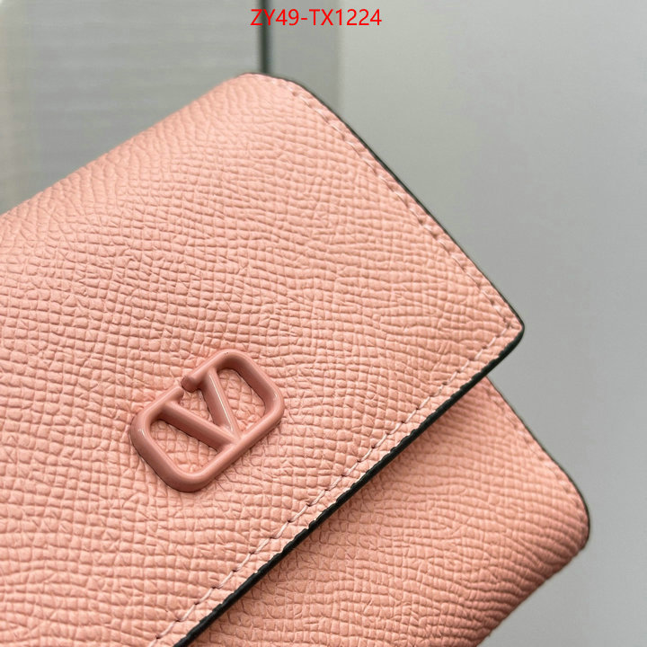 Valentino Bags(4A)-Wallet highest quality replica ID: TX1224 $: 49USD,