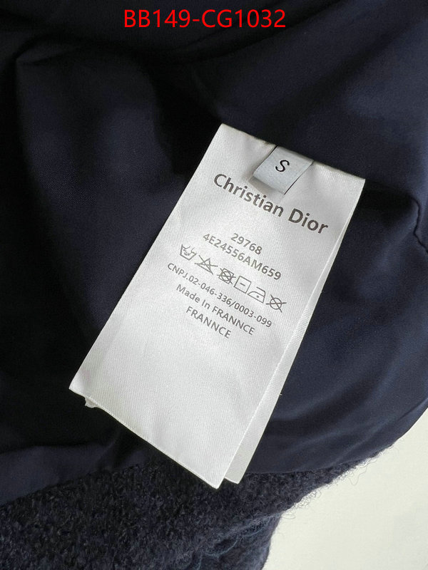 Clothing-Dior wholesale 2023 replica ID: CG1032 $: 149USD