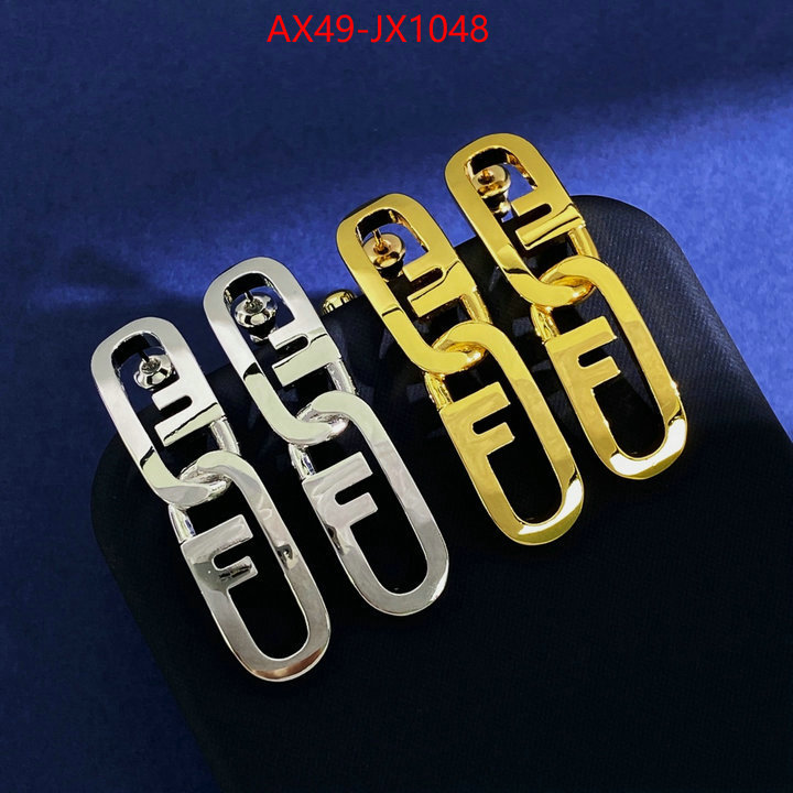 Jewelry-Fendi aaaaa+ quality replica ID: JX1048