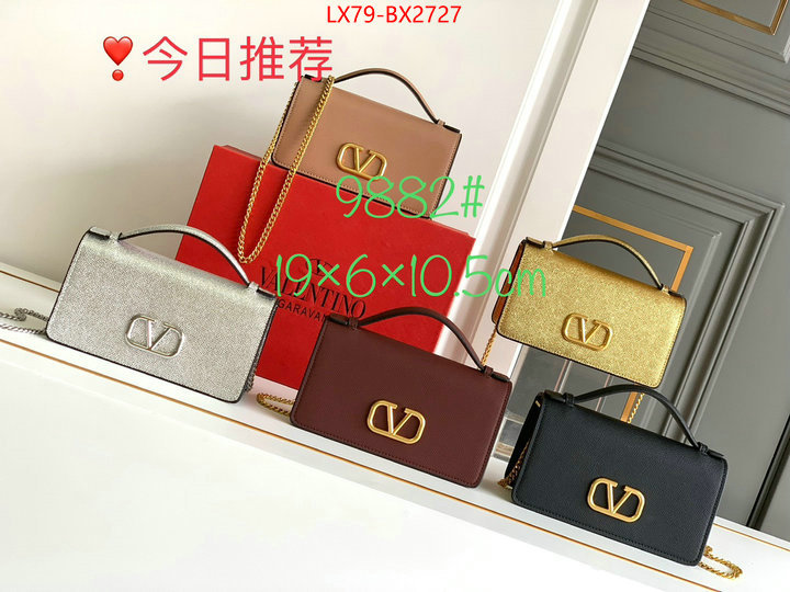 Valentino Bags(4A)-Diagonal- replicas ID: BX2727 $: 79USD,