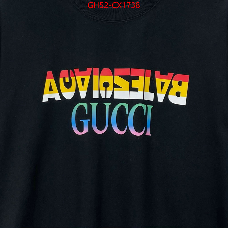 Clothing-Gucci top ID: CX1738 $: 52USD