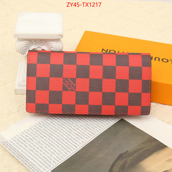 LV Bags(4A)-Wallet replica aaaaa designer ID: TX1217 $: 45USD,