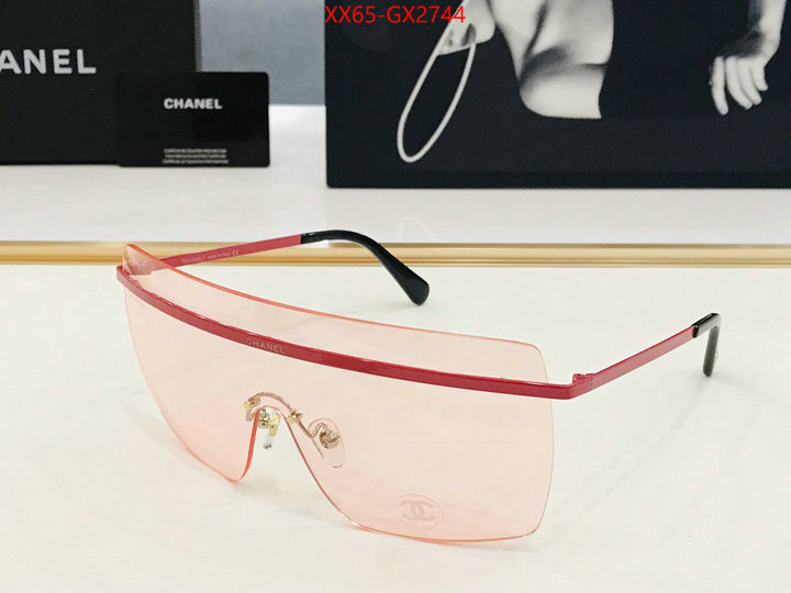 Glasses-Chanel mirror copy luxury ID: GX2744 $: 65USD