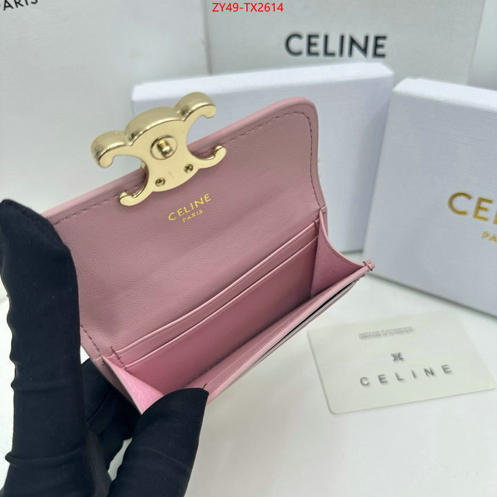 CELINE Bags(4A)-Wallet top fake designer ID: TX2614 $: 49USD,