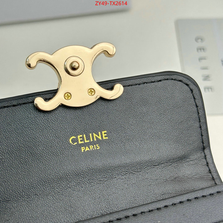 CELINE Bags(4A)-Wallet top fake designer ID: TX2614 $: 49USD,