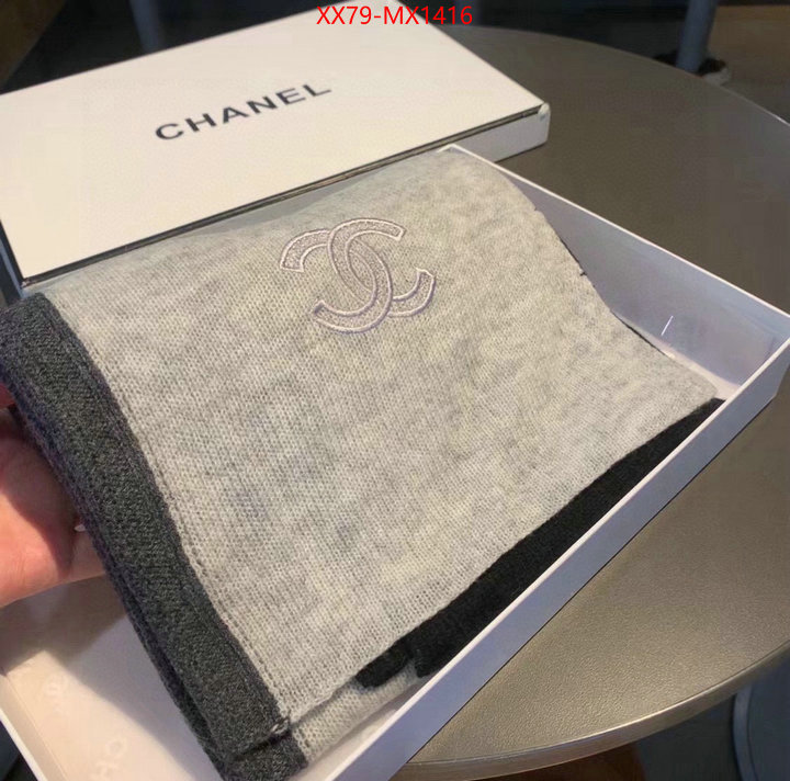 Scarf-Chanel cheap ID: MX1416 $: 79USD