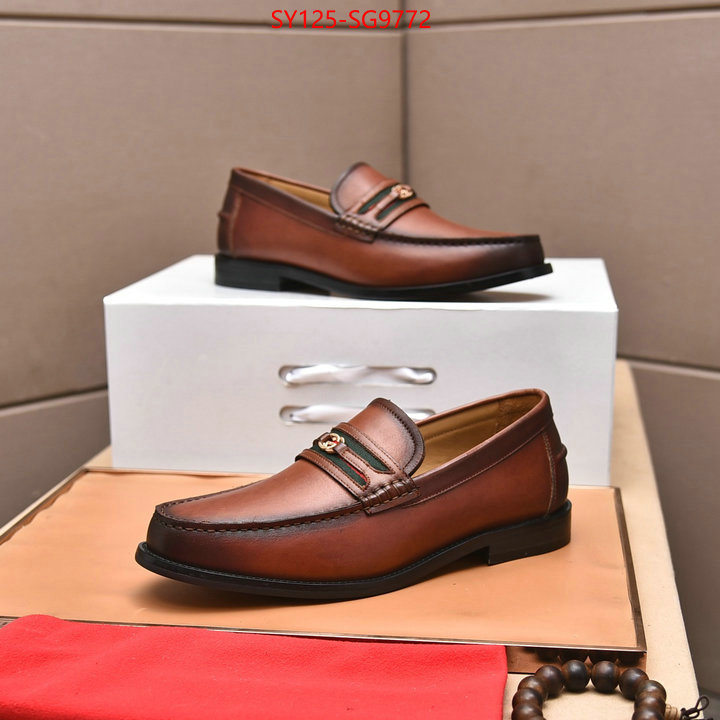 Men Shoes-Gucci fashion designer ID: SG9772 $: 125USD