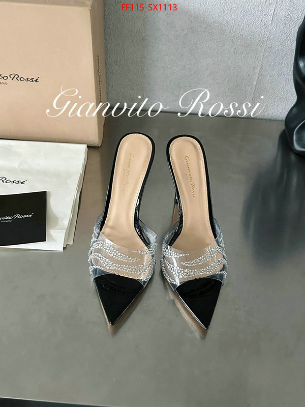 Women Shoes-Gianvito Rossi 2023 luxury replicas ID: SX1113 $: 115USD