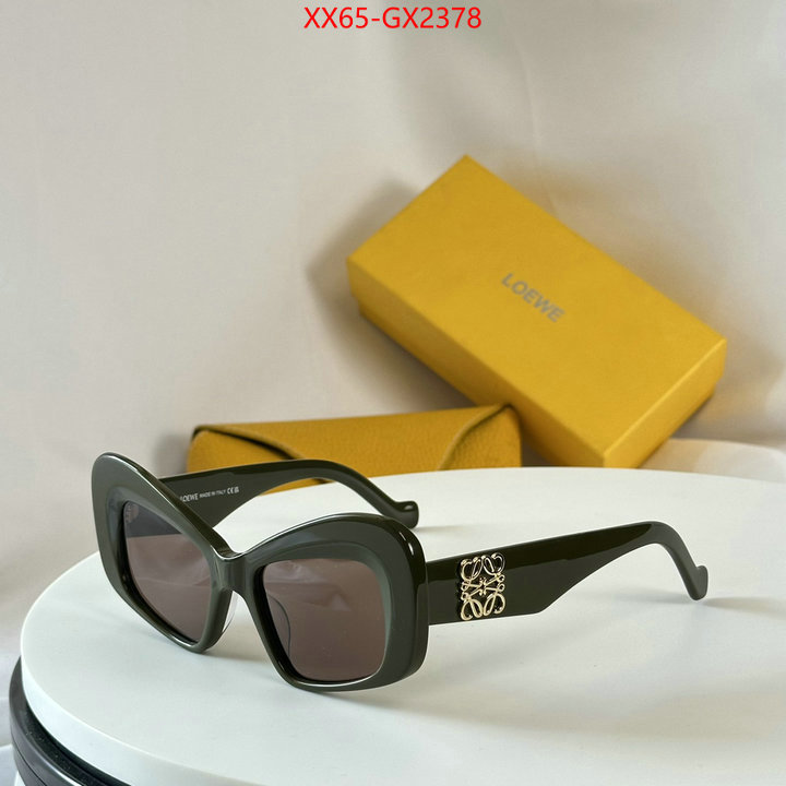 Glasses-Loewe highest quality replica ID: GX2378 $: 65USD
