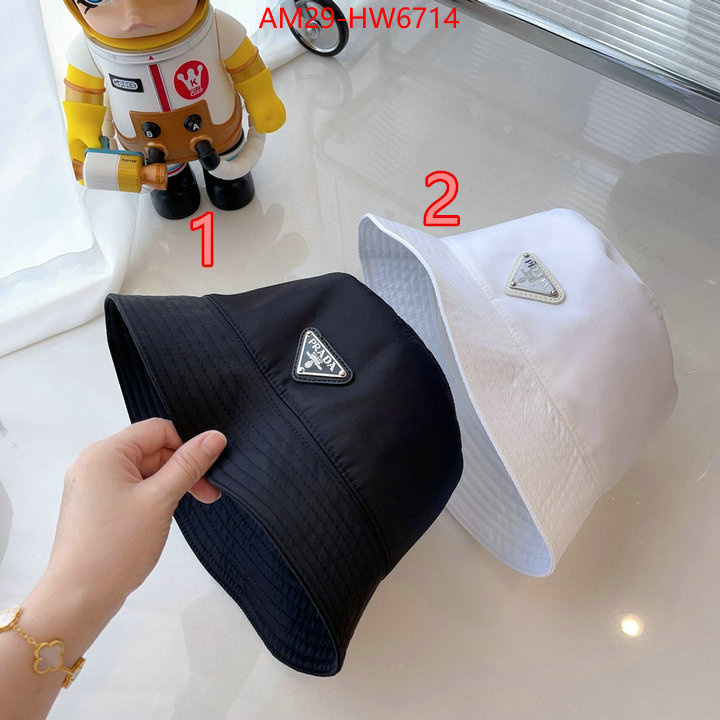 Cap (Hat)-Prada replicas buy special ID: HW6714 $: 29USD