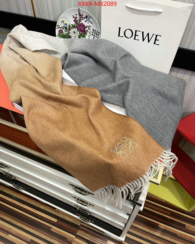 Scarf-Loewe 2023 perfect replica designer ID: MX2089 $: 69USD