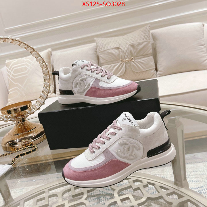 Women Shoes-Chanel top fake designer ID: SO3028 $: 125USD