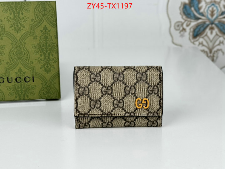 Gucci Bags(4A)-Wallet- perfect ID: TX1197 $: 45USD,