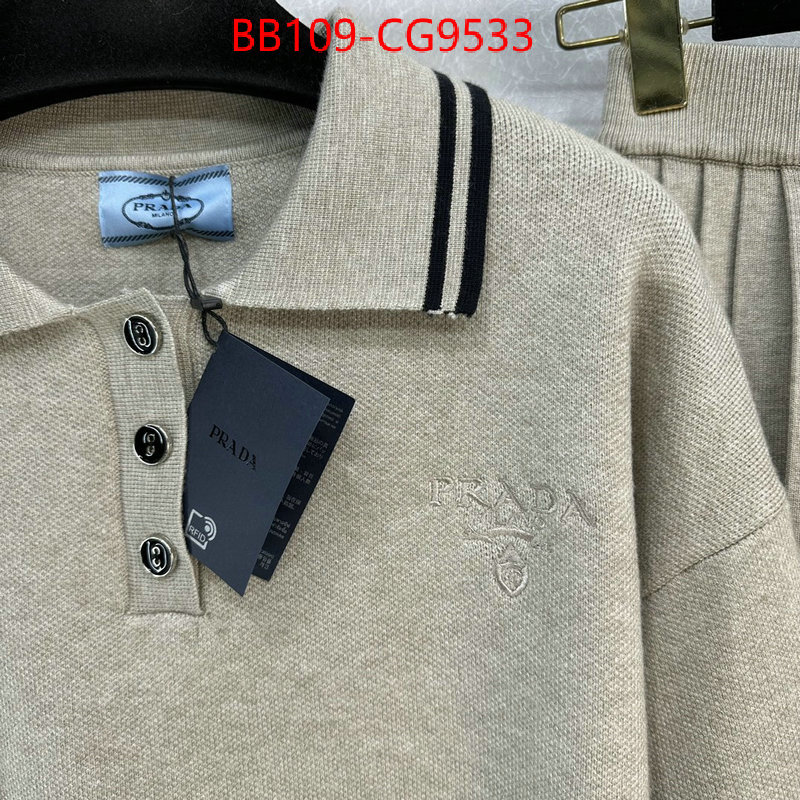 Clothing-Prada where could you find a great quality designer ID: CG9533 $: 109USD