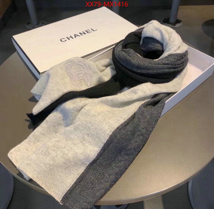 Scarf-Chanel cheap ID: MX1416 $: 79USD