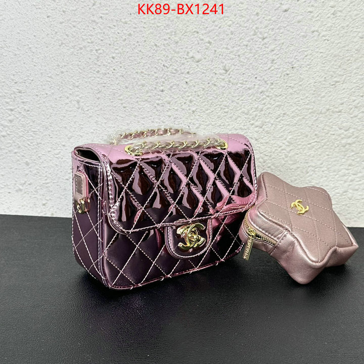 Chanel Bags(4A)-Diagonal- top quality ID: BX1241 $: 89USD,