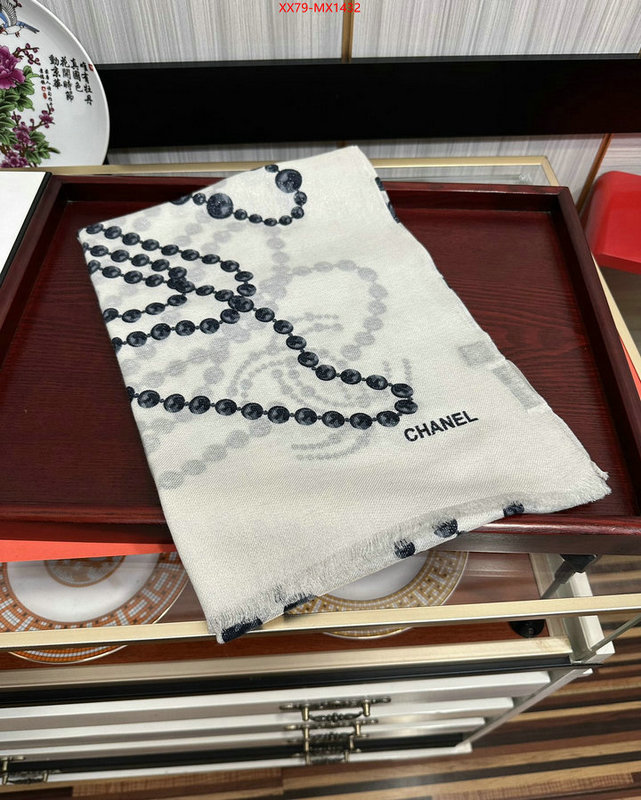 Scarf-Chanel top quality ID: MX1432 $: 79USD