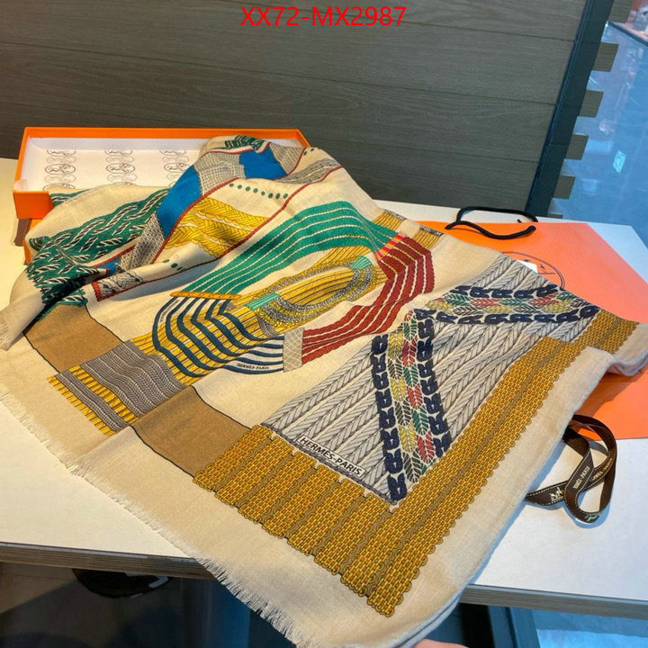 Scarf-Hermes where can i buy the best quality ID: MX2987 $: 72USD